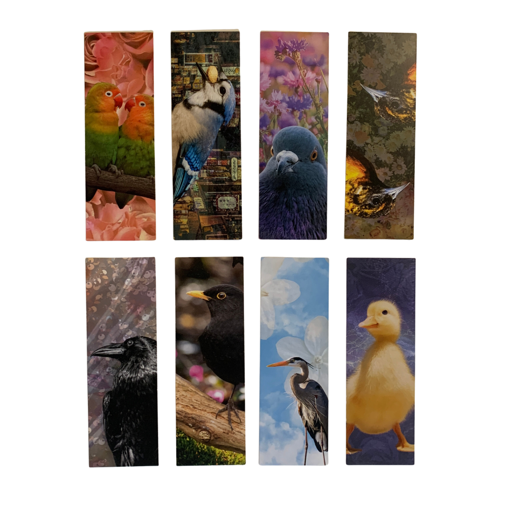 Bird bookmarks
