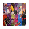 Bird Bookmarks - Colorful, Matte
